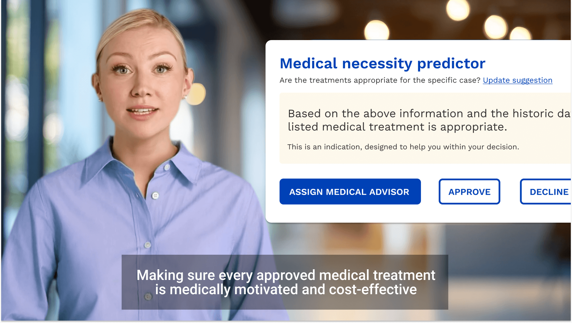 Video thumbnail demo Mavera DSS for health insurance
